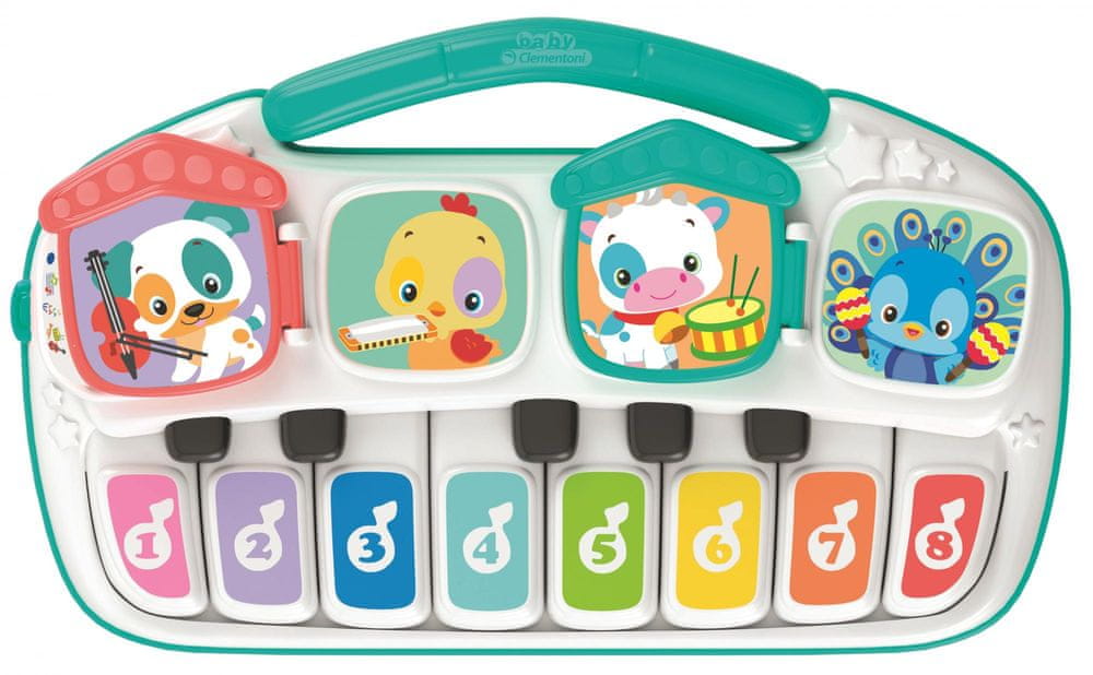 Hape Detské elektrické piano so zvieratkami