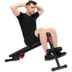 MARBO Sport variabilná posilňovacia lavica MH-L104 2.0