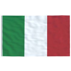 Vidaxl Talianska vlajka a stĺp 4 m hliníkový