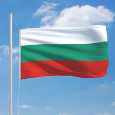 Vidaxl Vlajka Bulharsko 90x150 cm