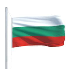Vidaxl Vlajka Bulharsko 90x150 cm