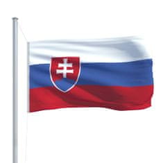 Vidaxl Vlajka Slovensko 90x150 cm