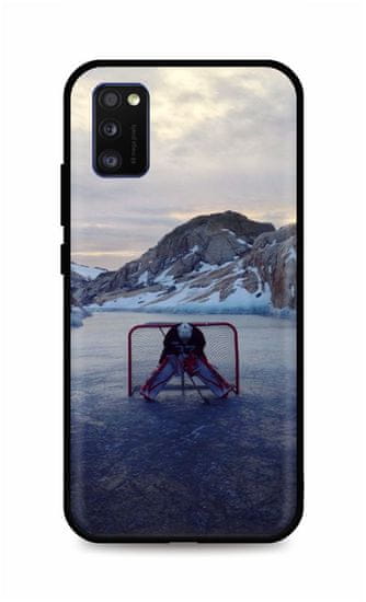 TopQ Kryt Samsung A41 silikón Hockey Goalie 52288