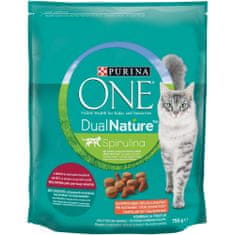 Purina ONE DUAL NATURE sterilised hovädzie a spirulina 8x750 g