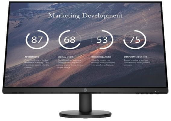  monitor HP P27v G4 (9TT20AA) širokouhlý displej 27 palcov 16:9 hdmi 