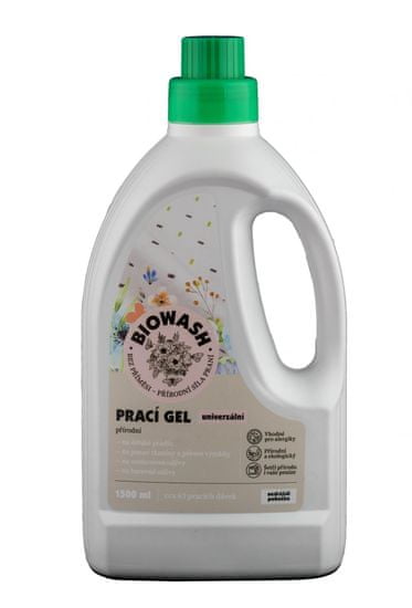 BioWash Prací gél prírodný 1500 ml