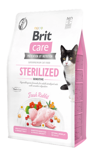 Brit Care Cat Grain-Free Sterilized Sensitive 2 kg