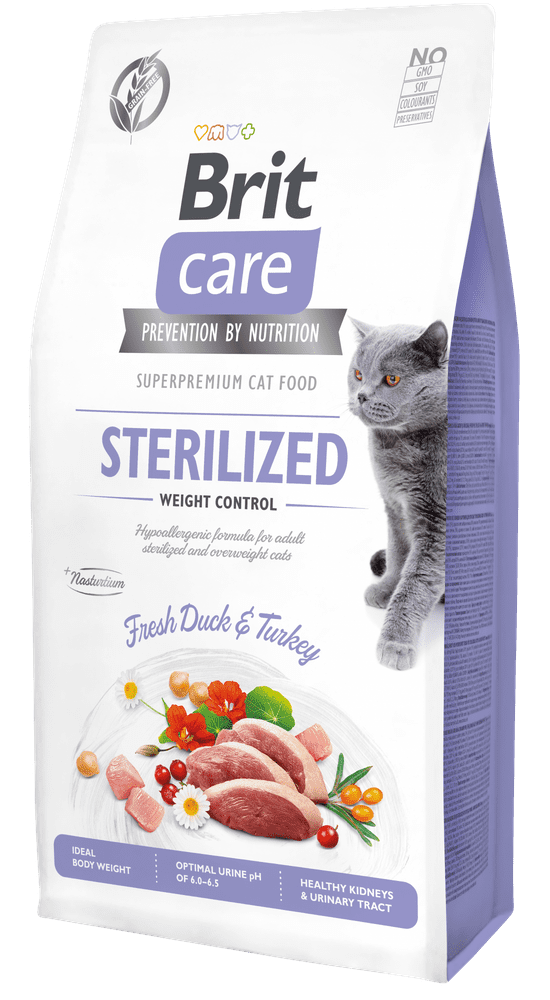 Brit Care Cat Grain-Free Sterilized Weight Control 7 kg