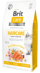 Brit Care Cat Grain-Free Haircare Healthy & Shiny Coat 7 kg