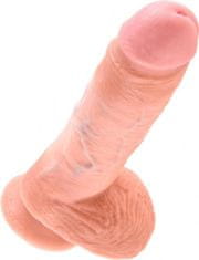 Pipedream King Cock 8" Cock with Balls / realistické dildo