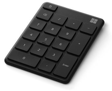 Microsoft Number Pad, čierna (23O-00009)