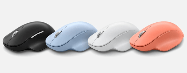 Microsoft Bluetooth Ergonomic Mouse, Pastel Blue (222-00056) myš optický senzor pravoruká