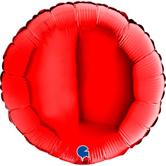 Grabo Nafukovací balónik okrúhly 46 cm červený