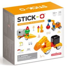 Magformers Stick-O Stavebné autá