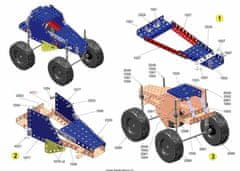 Merkur Merkúr 1.1 Stavebnica vozidiel, 256 dielikov, 10 modelov