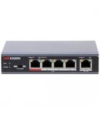 Hikvision Hikvision DS-3E0105P-E Switch, 5 Portov, PoE