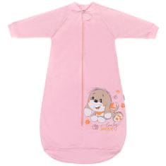 NEW BABY Detský spací vak psík ružový Veľkosť: 80 (9-12m)