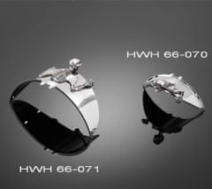 Highway-Hawk soška samolepiace SKULL 85mm (lebka), univerzálne (1ks)