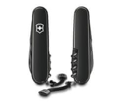 Victorinox 1.3603.31P Spartan Onyx Black multifunkčný nôž 91 mm, čierna, 13 funkcií