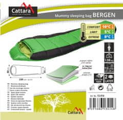 Cattara Spacák BERGEN 230 x 80/55 cm múmie