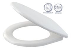 CERSANIT Sedadlo president new duroplast soft-close (K98-0074)