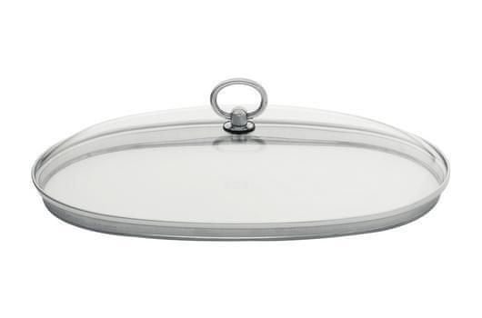 Fissler Pokrievka sklenená oválna – 36 × 24 cm – Special Fish