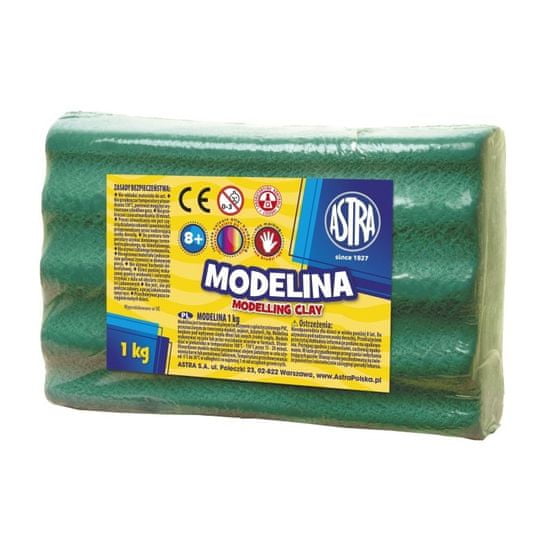 Astra Modelovacia hmota do rúry MODELINA 1kg Tmavozelená, 304111008