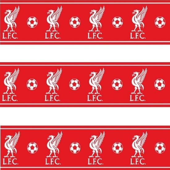 FOREVER COLLECTIBLES Samolepiaca bordúra FC LIVERPOOL 15cm x 5m