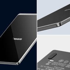 BASEUS Ultra-thin bezdrôtová nabíjačka Qi s USB káblom 1m, čierna