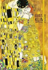 SHKOLYARYK Skicák "Klimt Van Gogh", A5, bodkovaný, 80 listov, tvrdé dosky, mix motívov, A5-3C-080-359D