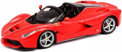 BBurago 1:24 Ferrari La Ferrari Aperta červená