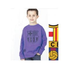 FOREVER COLLECTIBLES Chlapčenská bavlnená mikina FC BARCELONA Violet (BC06532) 5 rokov (110cm)