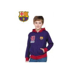 FOREVER COLLECTIBLES Chlapčenská bavlnená mikina na zips FC BARCELONA (BC06540) 4 roky (104cm)