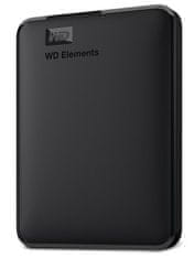 Western Digital Elements Portable zunanji disk, 5 TB, USB 3.0 - rozbalené