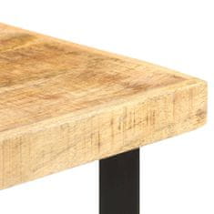 Petromila vidaXL Barový stôl 60x60x107 cm masívne mangovníkové drevo