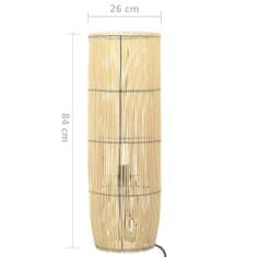 Vidaxl Stojanová lampa vŕba 84 cm E27