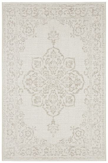 NORTHRUGS Kusový koberec Beach 103854 Cream / Beige – na von aj na doma