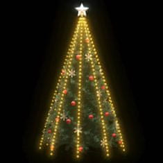 Vidaxl Svetelná reťaz na vianočný stromček 400 LED diód 400 cm