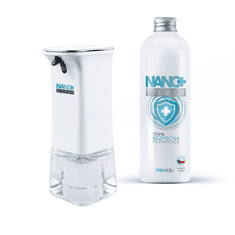 Nanolab Bezdotykový dávkovač NANO+ vrátane dezinfekcie 500ml - EXPIRÁCIA 3/23