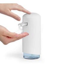 Compactor Clever dávkovač mydlovej peny, ABS + odolný PETG plast - biely, 360 ml