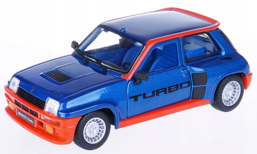 BBurago 1:24 Plus Renault 5 Turbo modré