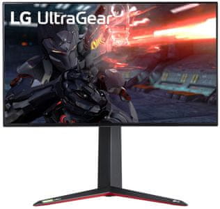 herný monitor LG UltraGear 27GN950 (27GN950-B.AE) hdr 10 free sync crosshair bez lagov g-sync kompatibilný