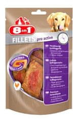 8in1 Pochúťka Fillets pre active S 80g