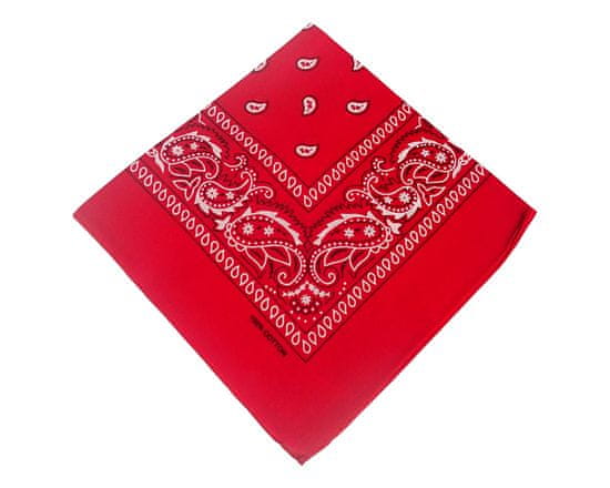 ORSI Šatka 53x53 bandana červená