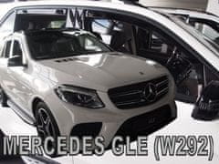 HEKO Deflektory okien Mercedes GLE-Class 2015-2019 (4 diely, W292)