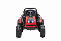 Beneo Elektrický Traktor POWER s vlečkou, Pohon zadných kolies, 12V batéria, dialkové ovládanie, MP3