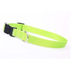 COBBYS PET Obojok Nylon NEON s plastovým zapínaním 20mm/35-54cm rôzne farby