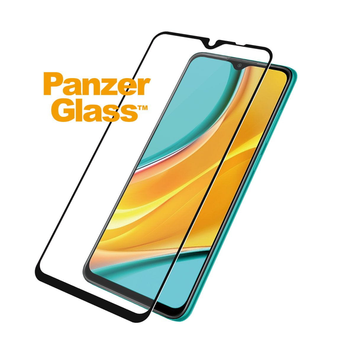 PanzerGlass Edge-to-Edge pre Xiaomi Redmi 9 čierne