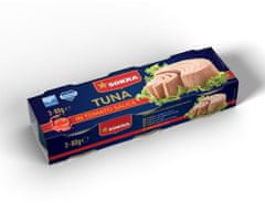 SOKRA Tuniak v paradajkovej omáčke 16x3pack
