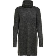 ONLY Dámske šaty ONLJANA 15140166 Dark Grey Melange (Veľkosť XL)